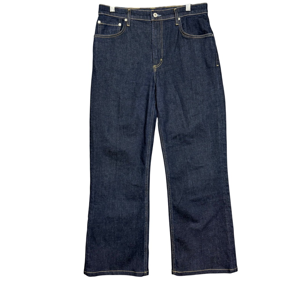 Citizens of Humanity Vidia Jeans Womens 31 Blue Dark‎ Wash High Rise Wide Leg